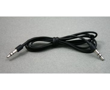 Recessed lightweight Audio cable 1.5m - 3.5mm male to male