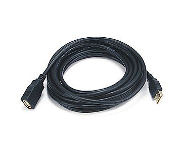 4.6m USB Extension male to female cable